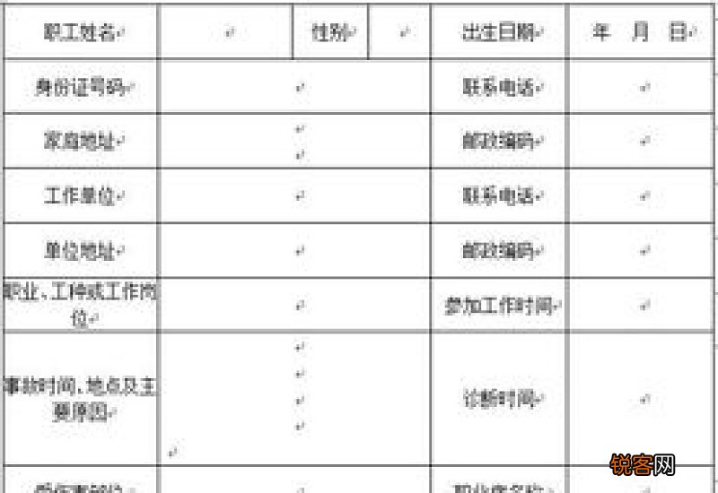无锡工伤认定申请表在哪领取？