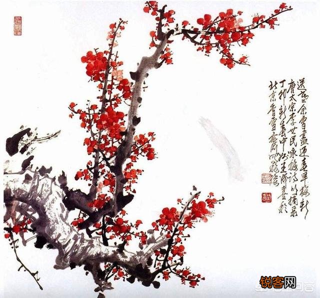 田成喜的《清香溢远》红梅图能值多少钱？