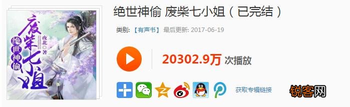 有什么能在喜马拉雅里好看的言情小说吗？