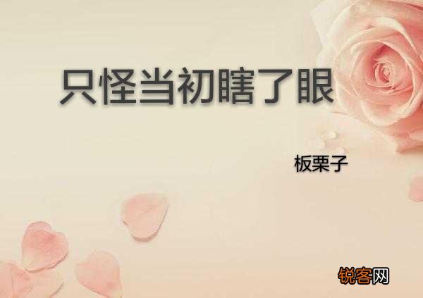 有没有温暖的言情小说可以推荐？