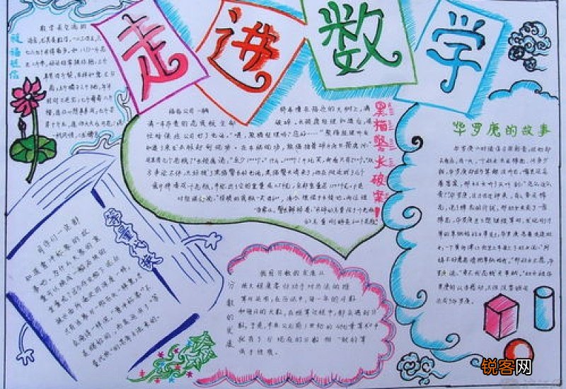 数学手抄报图片教程