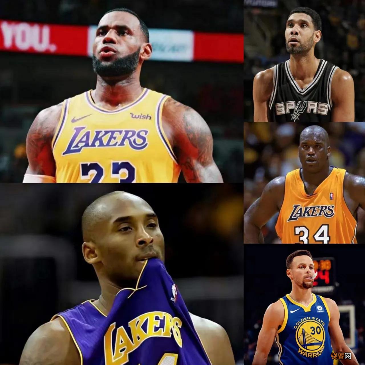NBA近23年30大球星排名 nba总冠军个人排行榜历史