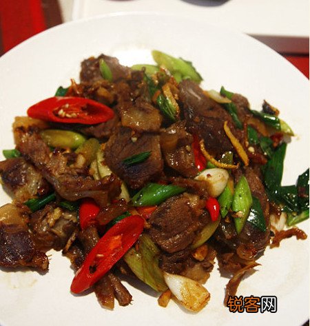 回锅牛腱肉