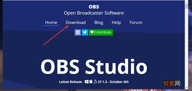 如何在Windows11中下载并安装OBS Studio？OBS Studio录制我的电脑屏幕方法