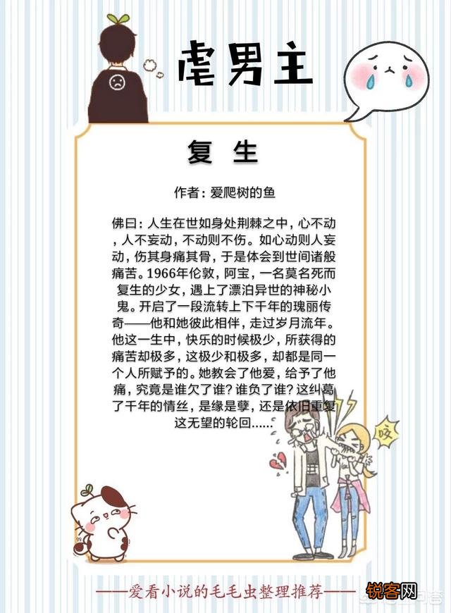 有什么好看的小说,虐男主？