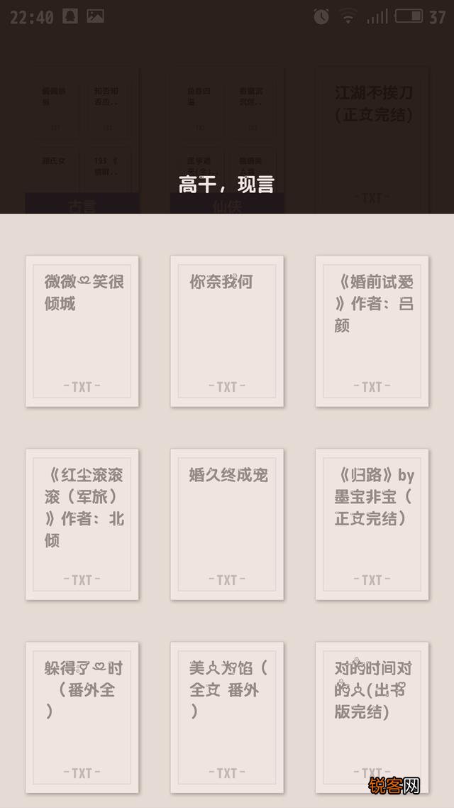 有没有值得推荐的言情小说？