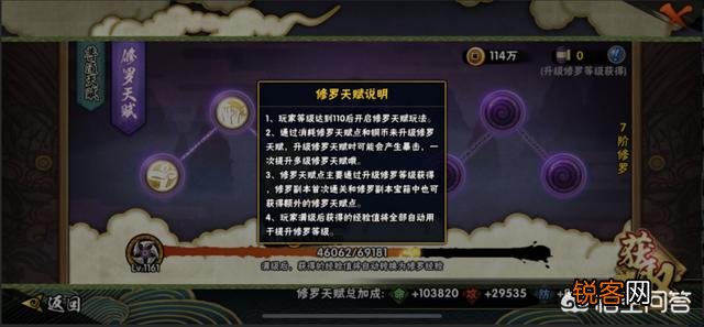 火影手游里的修罗等级是什么意思?