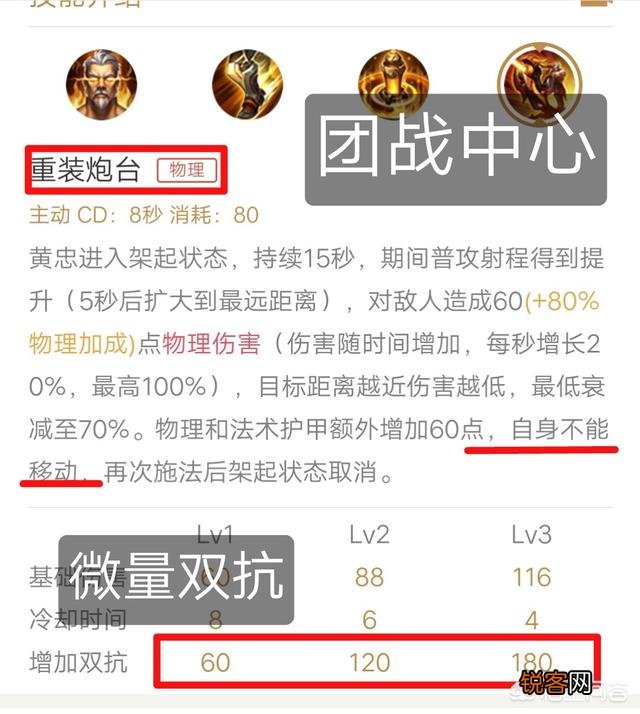 《王者荣耀》里有什么英雄可以克制黄忠的大招？