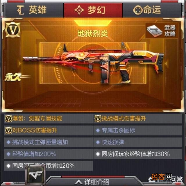 穿越火线枪战王者打挑战什么武器好用？