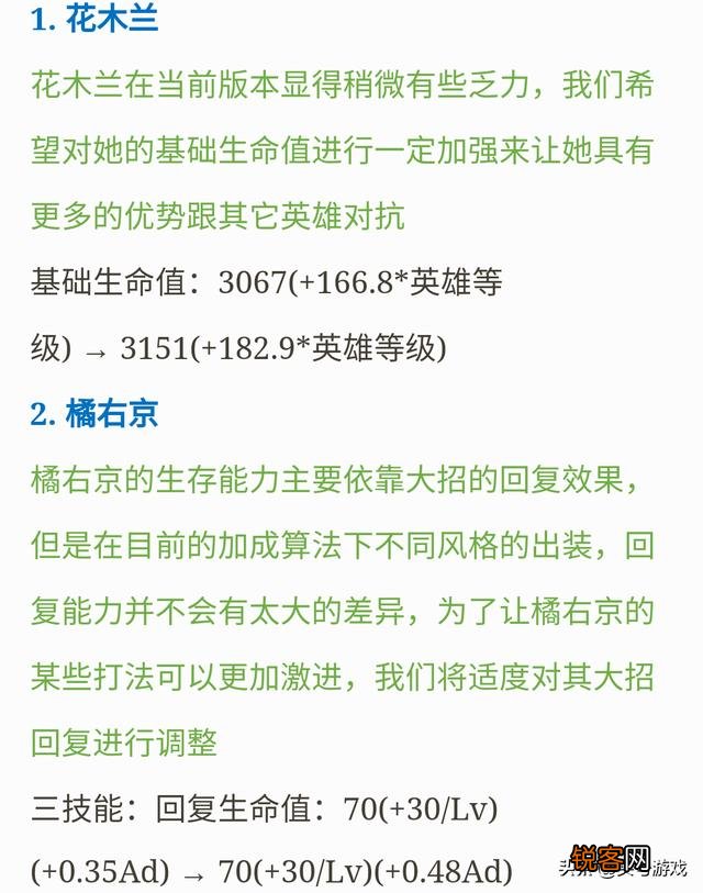 王者荣耀2.18更新：花木兰首次加强,为什么热门的他被削废却人人喊好？