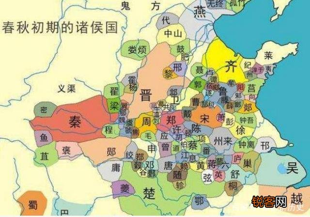 春秋战国时期长江流域的楚,吴,越有多大？