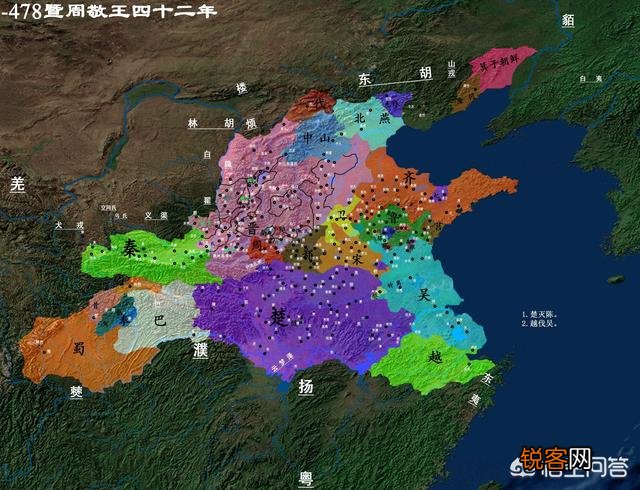 曾经历史上称王称霸的越国,为何没有被列为战国七雄呢？