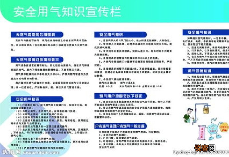 安全用气知识宣传标语