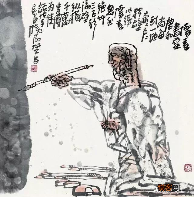 杨晓阳水墨人物画,您觉得怎样？