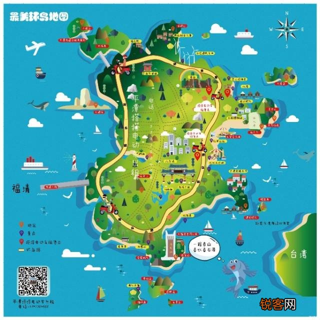 从江西南昌去福建平潭岛玩,什么路线比较好？