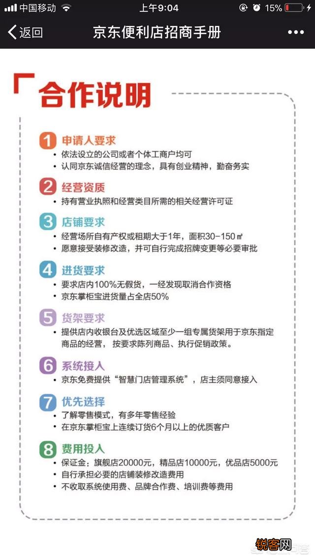 申请京东的便利店需要什么条件？