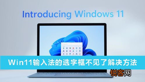 Win11输入法的选字框不见了怎么办？Win11输入法的选字框不见了解决方法