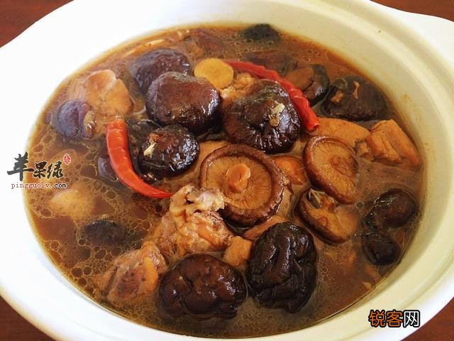 小鸡炖蘑菇——降血压治疗感冒