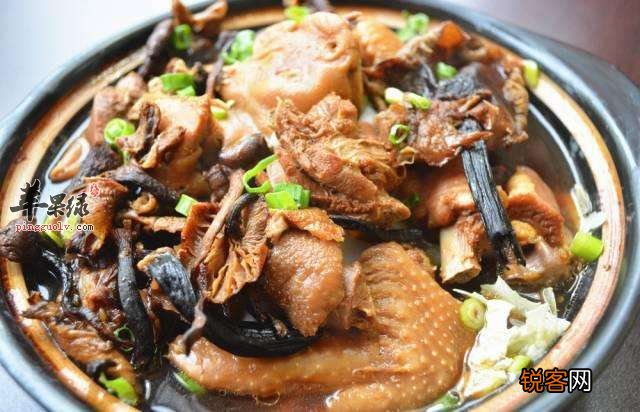 小鸡炖蘑菇——降血压治疗感冒