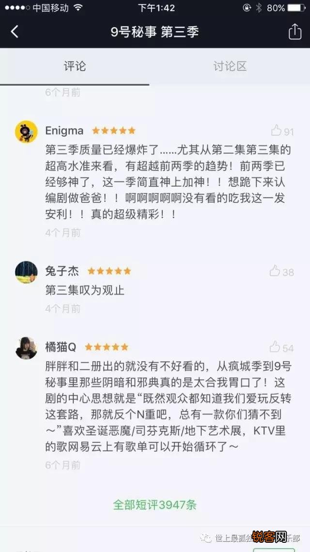 你看过最好的英剧是哪部？