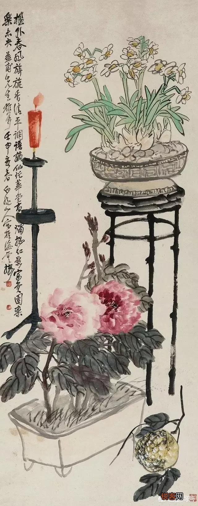 古代文人过年画《岁朝清供图》,有什么含义？