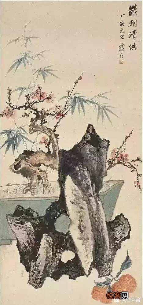 古代文人过年画《岁朝清供图》,有什么含义？