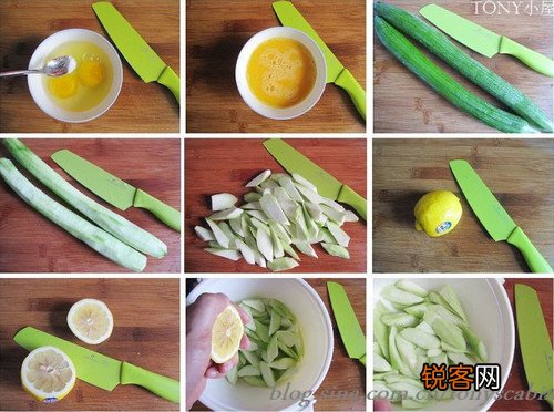 柠香丝瓜炒蛋