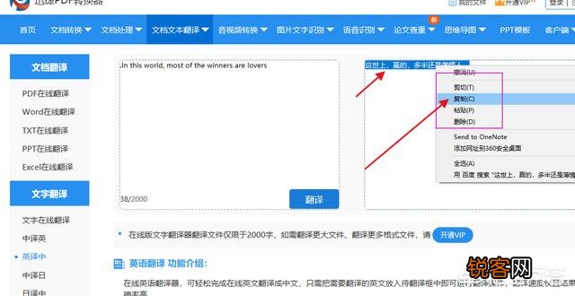 英文翻译成中文的英语翻译器怎么选？