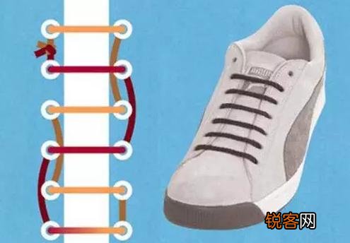帆布鞋带应该怎么绑才时髦？
