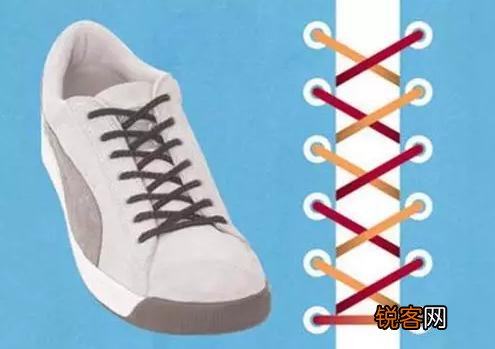 帆布鞋带应该怎么绑才时髦？