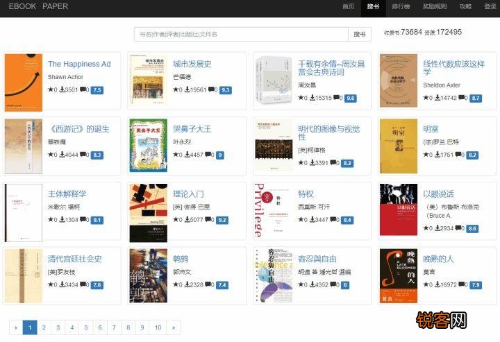 12个宝藏级的电子书网站 小说网站排行榜前十名