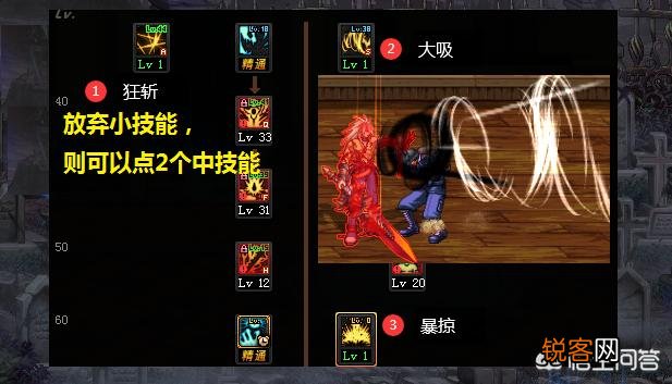 DNF红眼100级三觉后怎么加点？十字斩和小抓头有必要学吗？