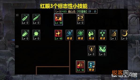 DNF红眼100级三觉后怎么加点？十字斩和小抓头有必要学吗？