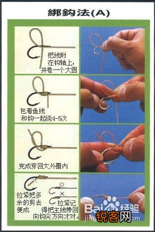 钓鱼线该如何结绑？
