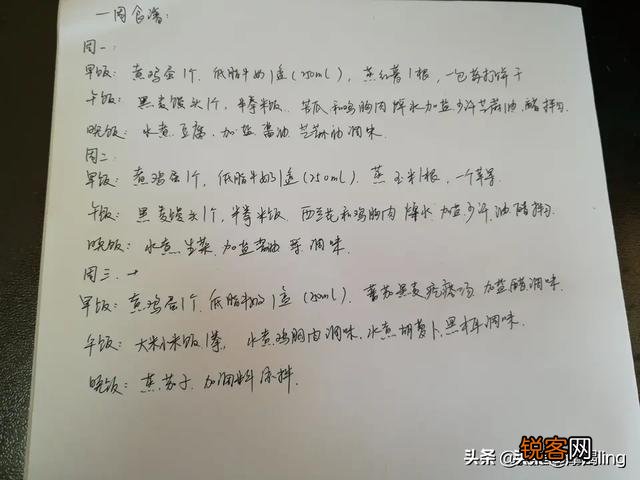 你们存了许久的减肥食谱可以发我一份吗？