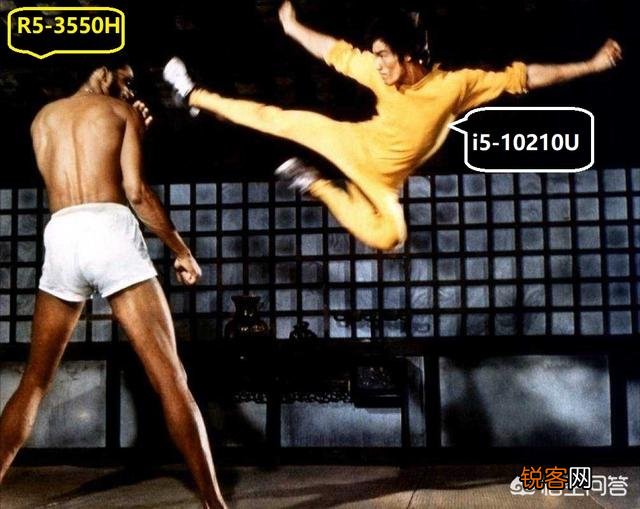 amd的标压R5-3550H和英特尔的i5-10210u哪个好？差距有多大？