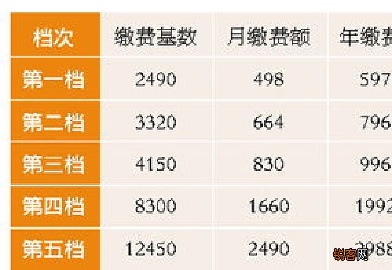 2023年武汉灵活就业人员社保缴费标准