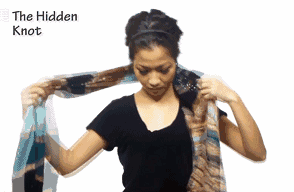 冬季围巾系法 明星博主都爱不释手