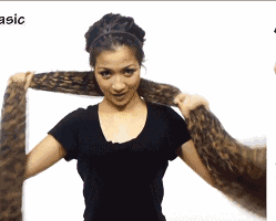 冬季围巾系法 明星博主都爱不释手