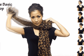 冬季围巾系法 明星博主都爱不释手