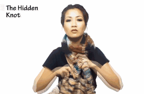 冬季围巾系法 明星博主都爱不释手