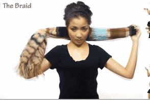 冬季围巾系法 明星博主都爱不释手