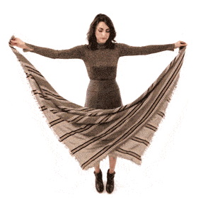 冬季围巾系法 明星博主都爱不释手