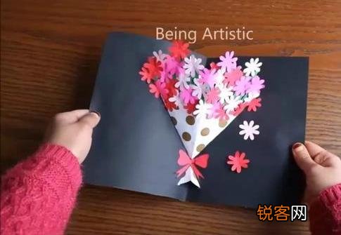 立体贺卡怎么做简单又漂亮 DIY纸艺贺卡附教程