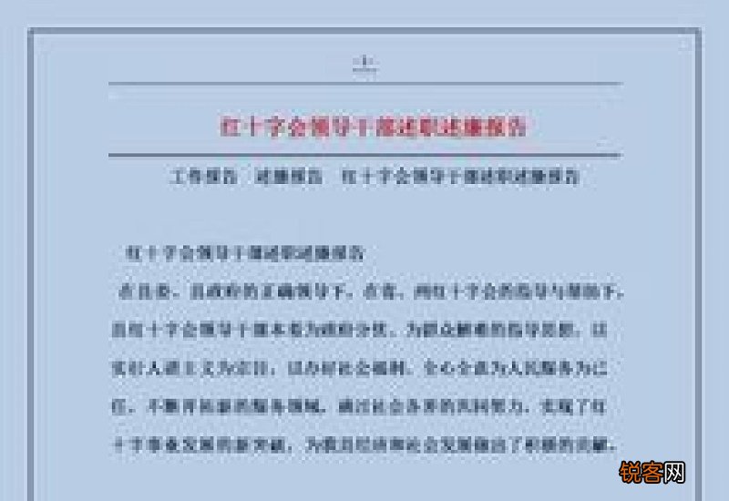 村干部述职述廉报告