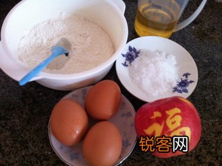 果味蛋糕的做法