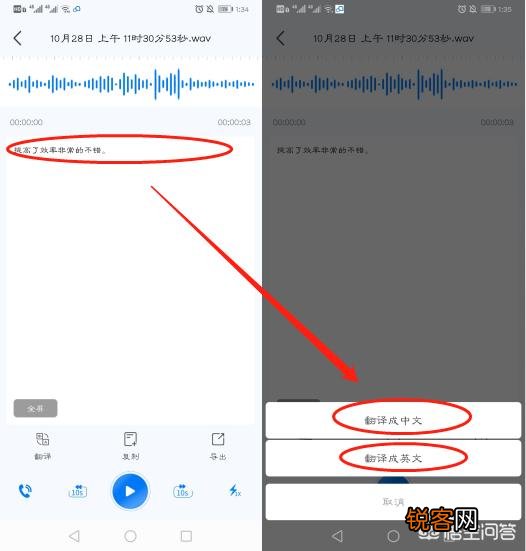 中英文在线语音翻译器应该如何使用？