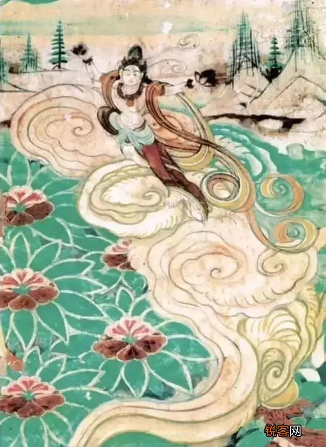 敦煌壁画十二仙女图介绍 敦煌壁画飞天仙女