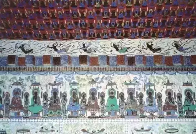 敦煌壁画十二仙女图介绍 敦煌壁画飞天仙女