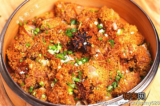 小米蒸排骨